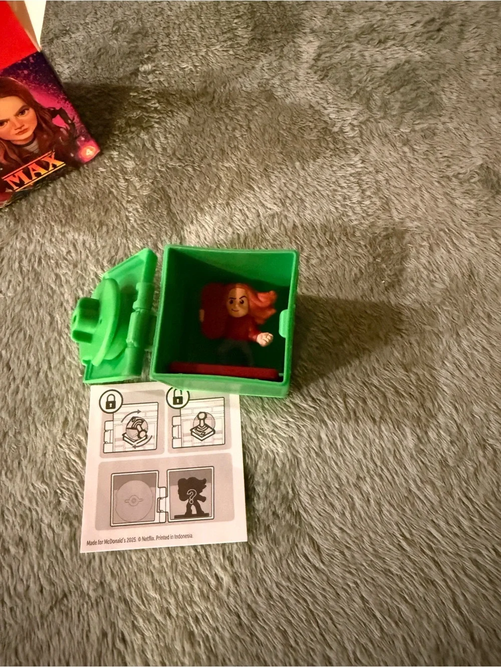 Stranger Things Tales From ‘85 Max McDonald’s Happy Meal Toy NIB 2025